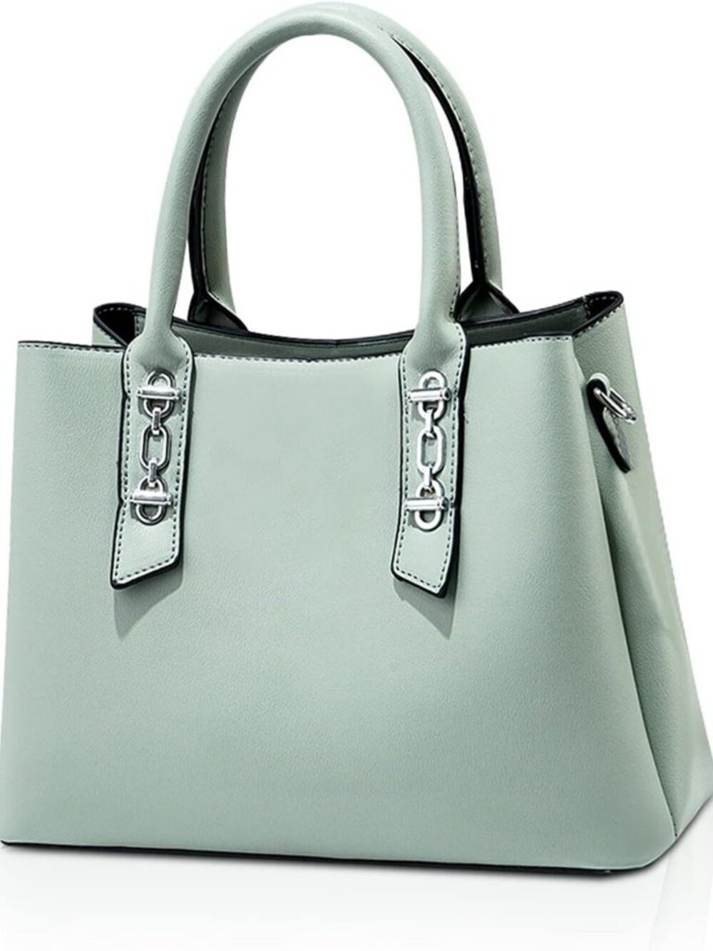 Chic Women's Tote Handbag - Stylish Top Handle & Casual Shoulder Bag - PU